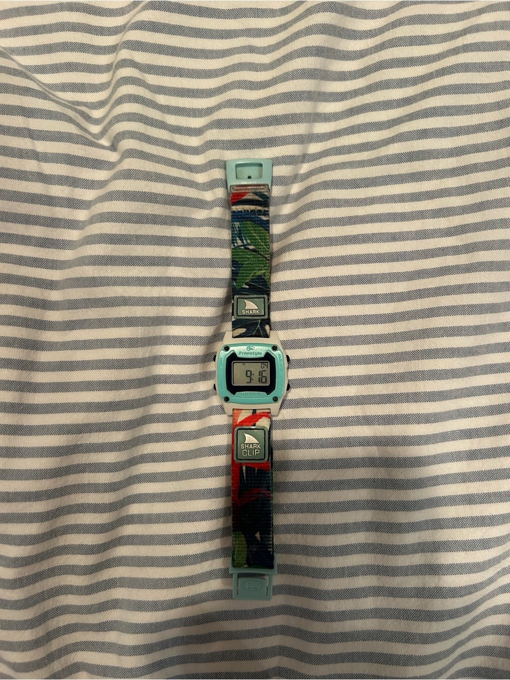 Freestyle Shark Digital Watch in Teal and Multicolor Strap